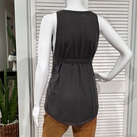 Chaiken 100 Cashmere V Neck Tank - Picture 4 of 8